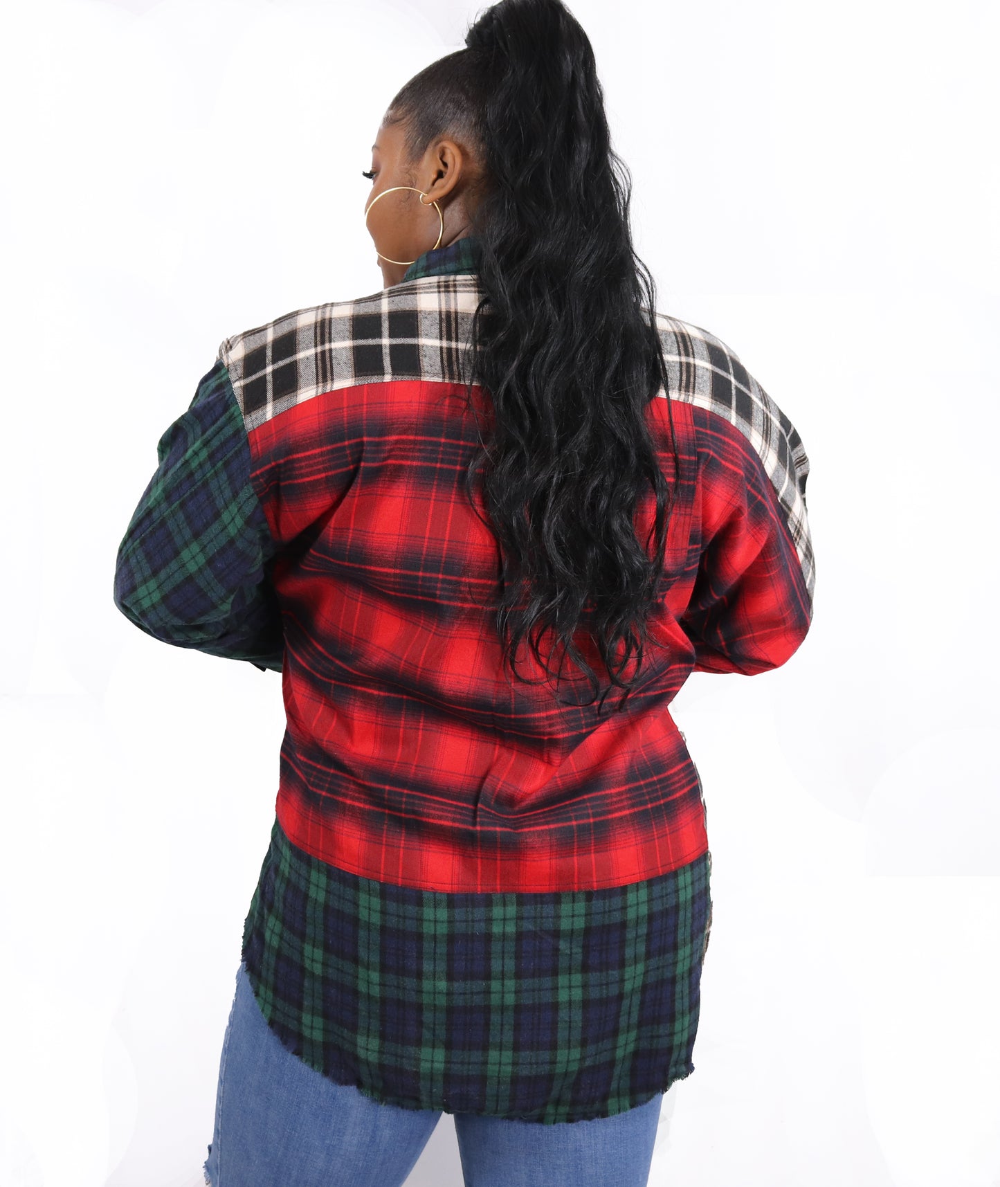 Mixed Emotions Plaid Top